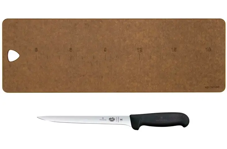Epicurean Fillet Board & 6in Boning Knife